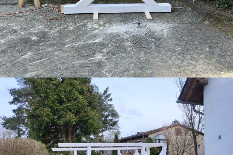 Carport der Zimmerei Leuteritz in Marzahn-Hellersdorf